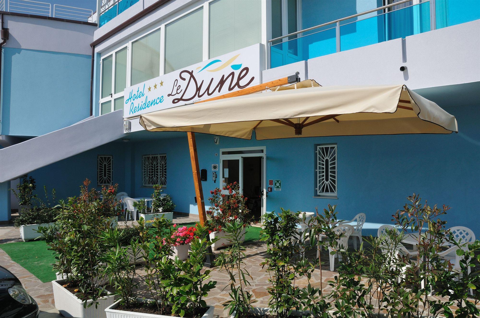 Hotel-Residence-B&B Le Dune Beach Service Included Lido Adriano Exterior photo